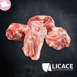 Espinazo en trozos de cerdo
